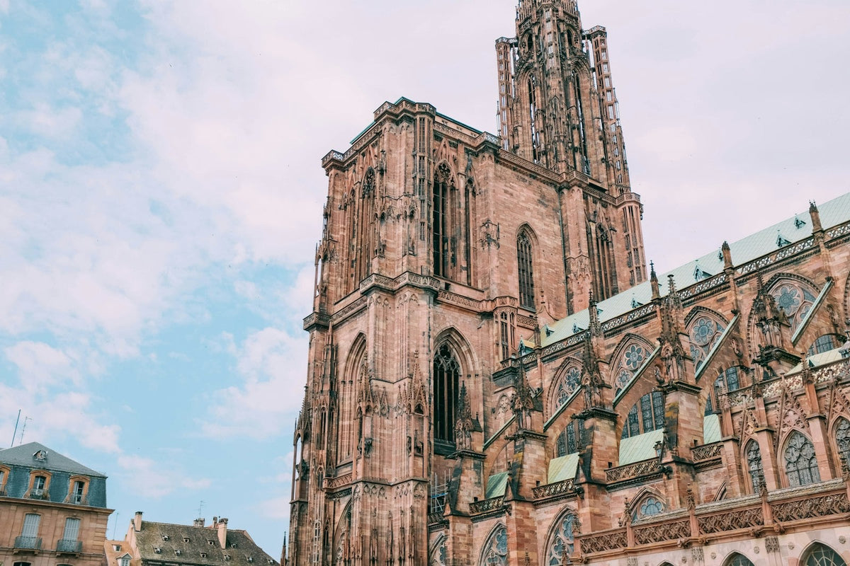 Two Day Alsace Tour from Paris: Notre-Dame Cathedral in Strasbourg.