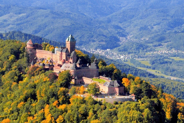 A castle in Alsace France.