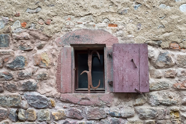 An old window in Alsace.